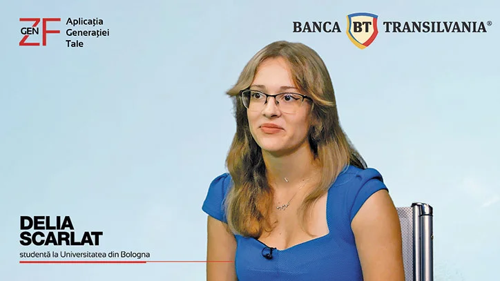 ZF Gen Z. Drumul unei eleve de 10 către Universitatea din Bologna. Delia Scarlat, 19 ani: „Mă văd cercetătoare în zona biomedicală. Visul meu e să dezvolt medicamente şi terapii pentru bolile genetice“