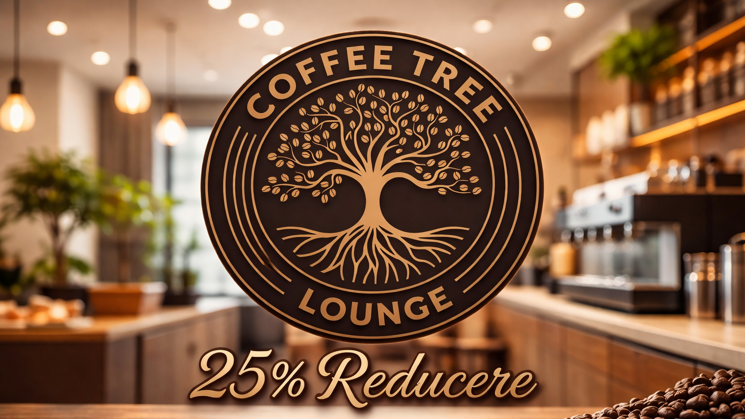 25% Reducere Cafea+Patiserie