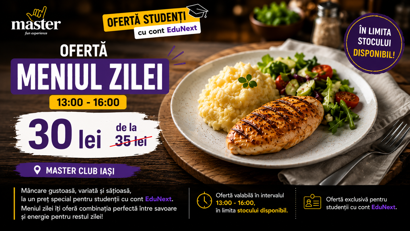 Ofertă Meniul Zilei 🍽️