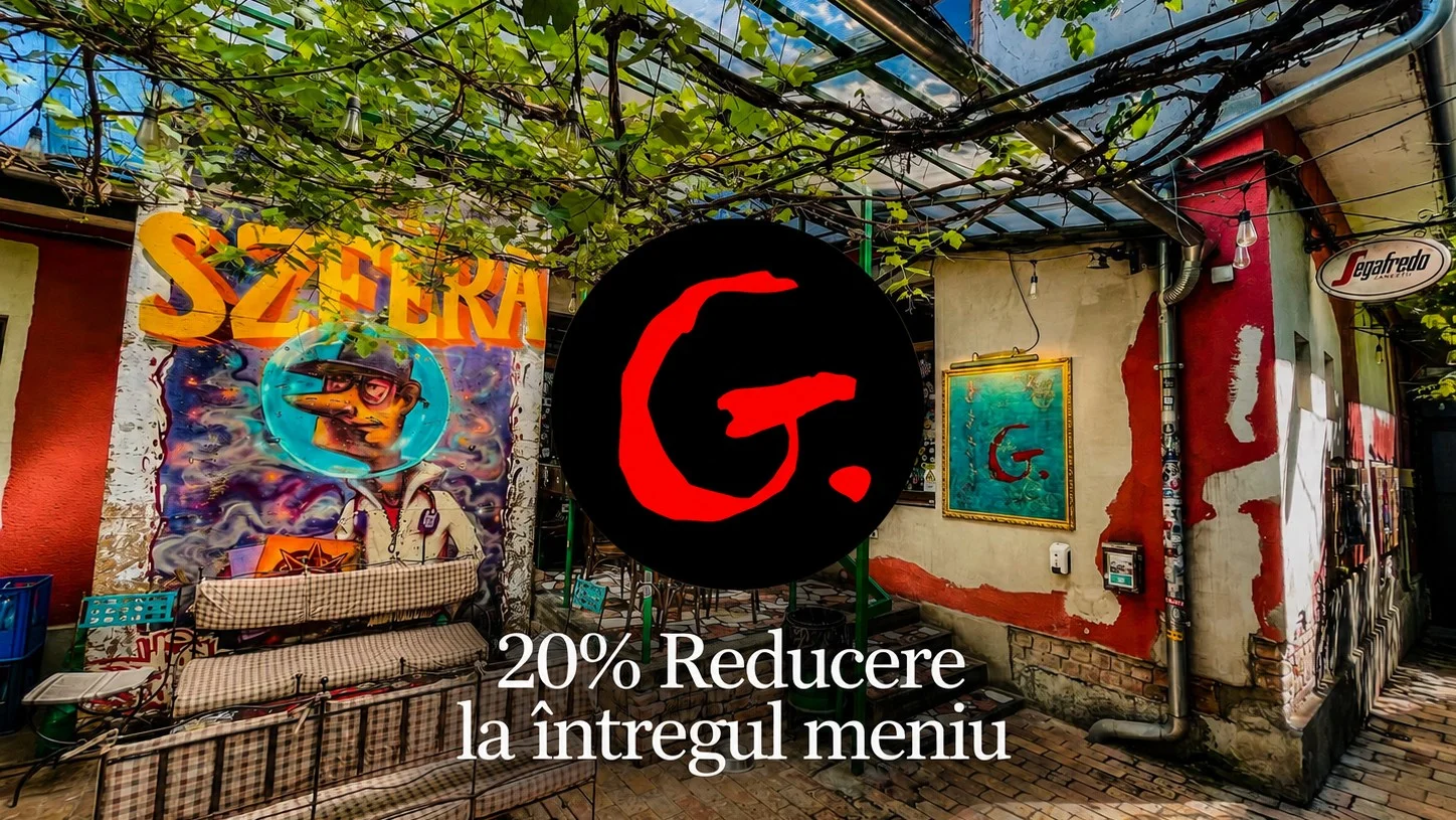 20% Reducere la tot meniul