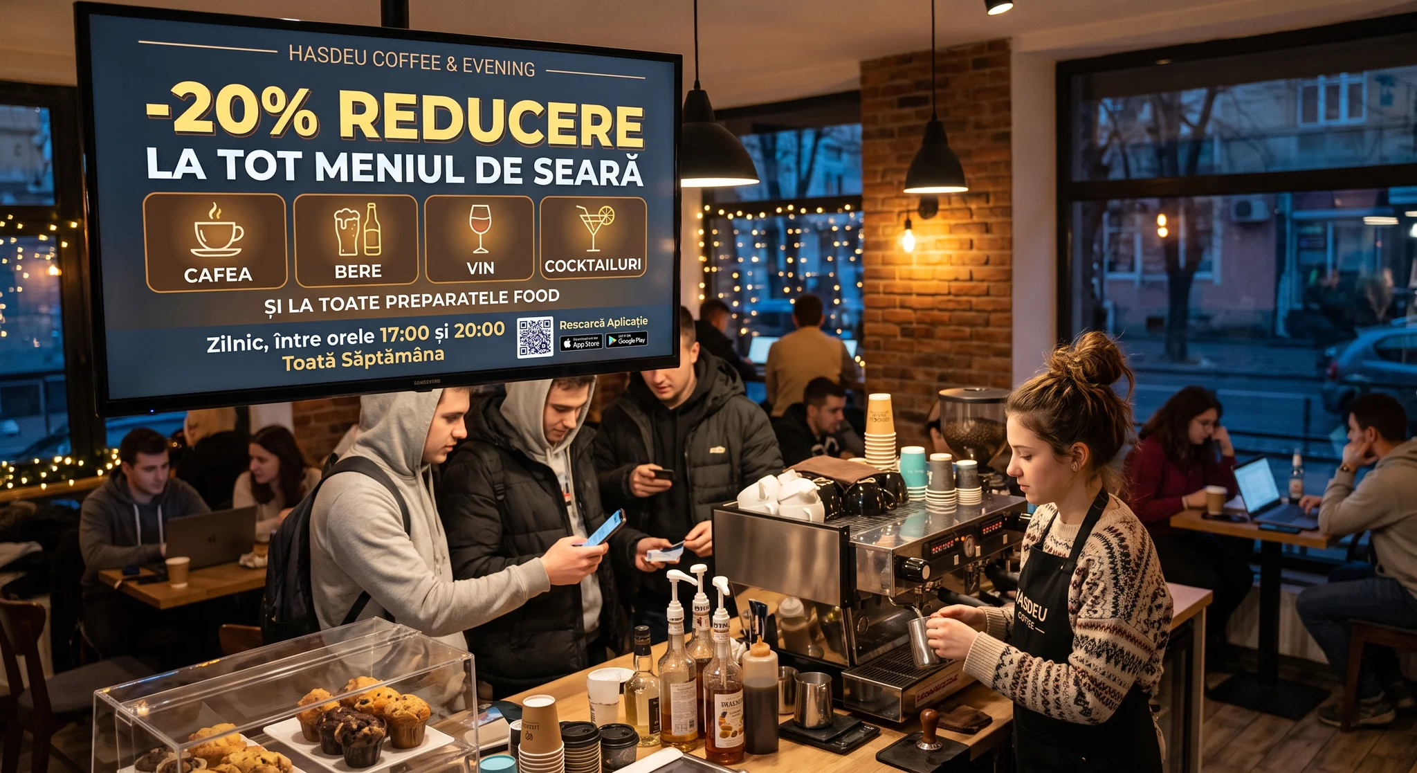 20% OFF on Food & Drinks