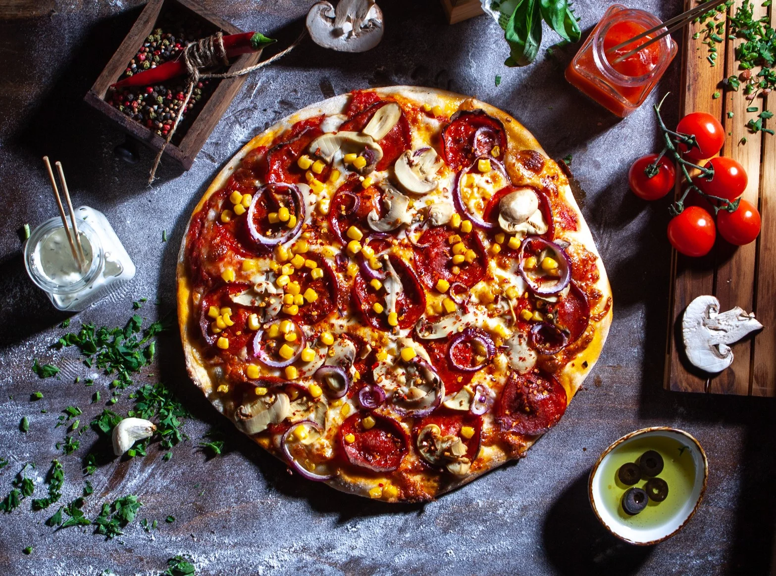 Pizza Mexicana 1+1
